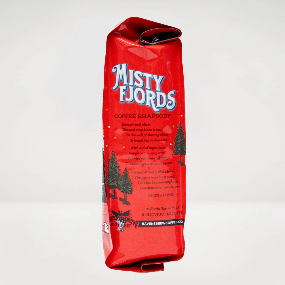 Raven’s Brew® Misty Fjords Whole Bean Coffee 12oz - Image 4
