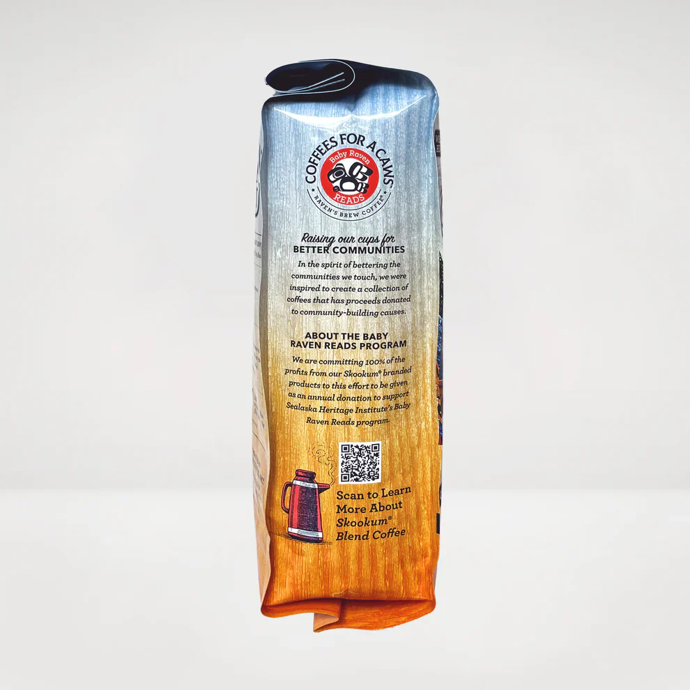 Raven's Brew Skookum Whole Bean Coffee 12oz - Image 3