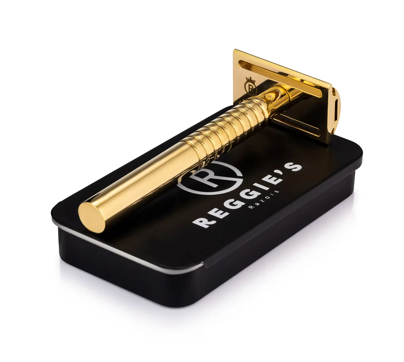 Reggie's Razors - Jupiter - Brass Double Edge Safety Razor - Image 3