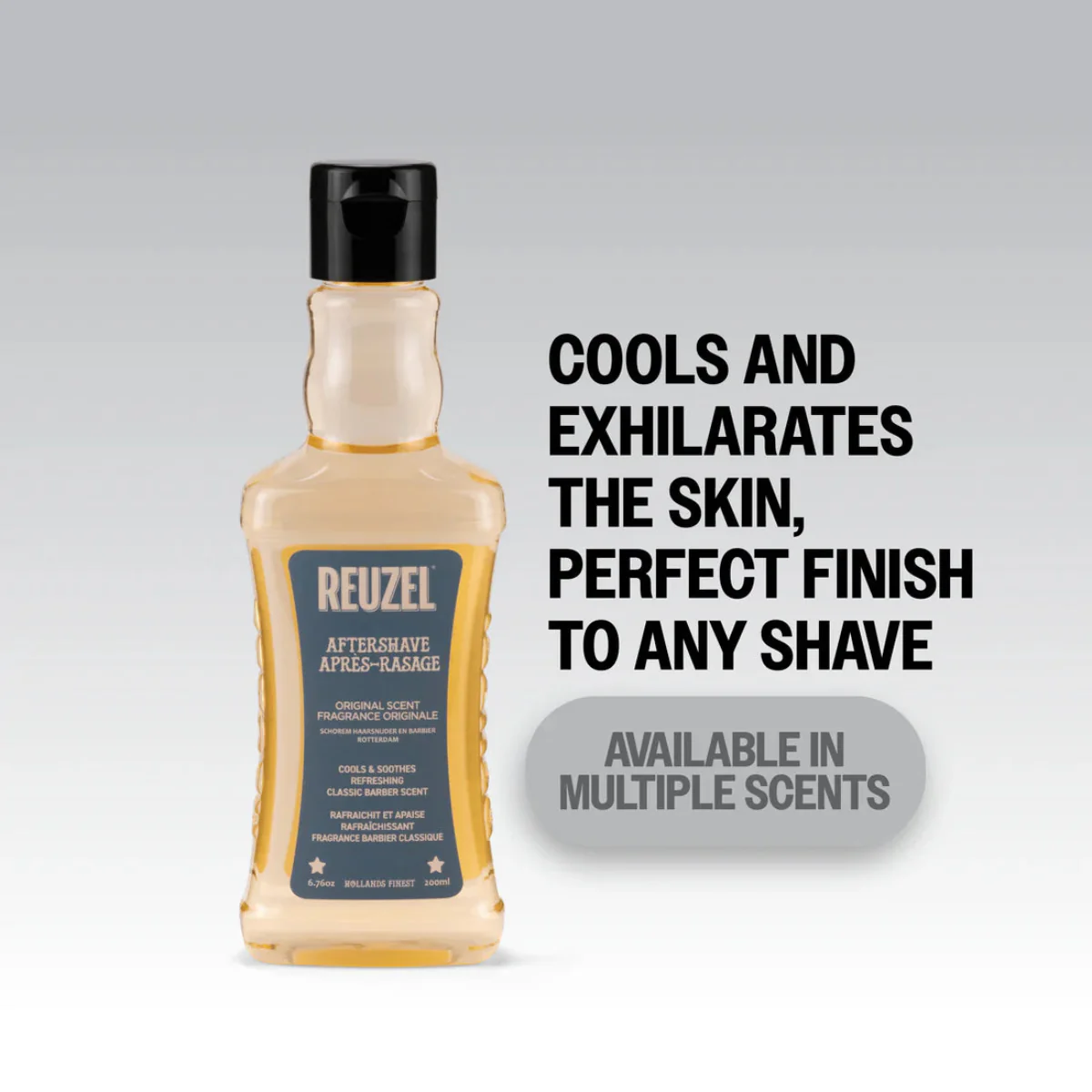 Reuzel Original Scent Aftershave Splash 6.76oz - Image 2