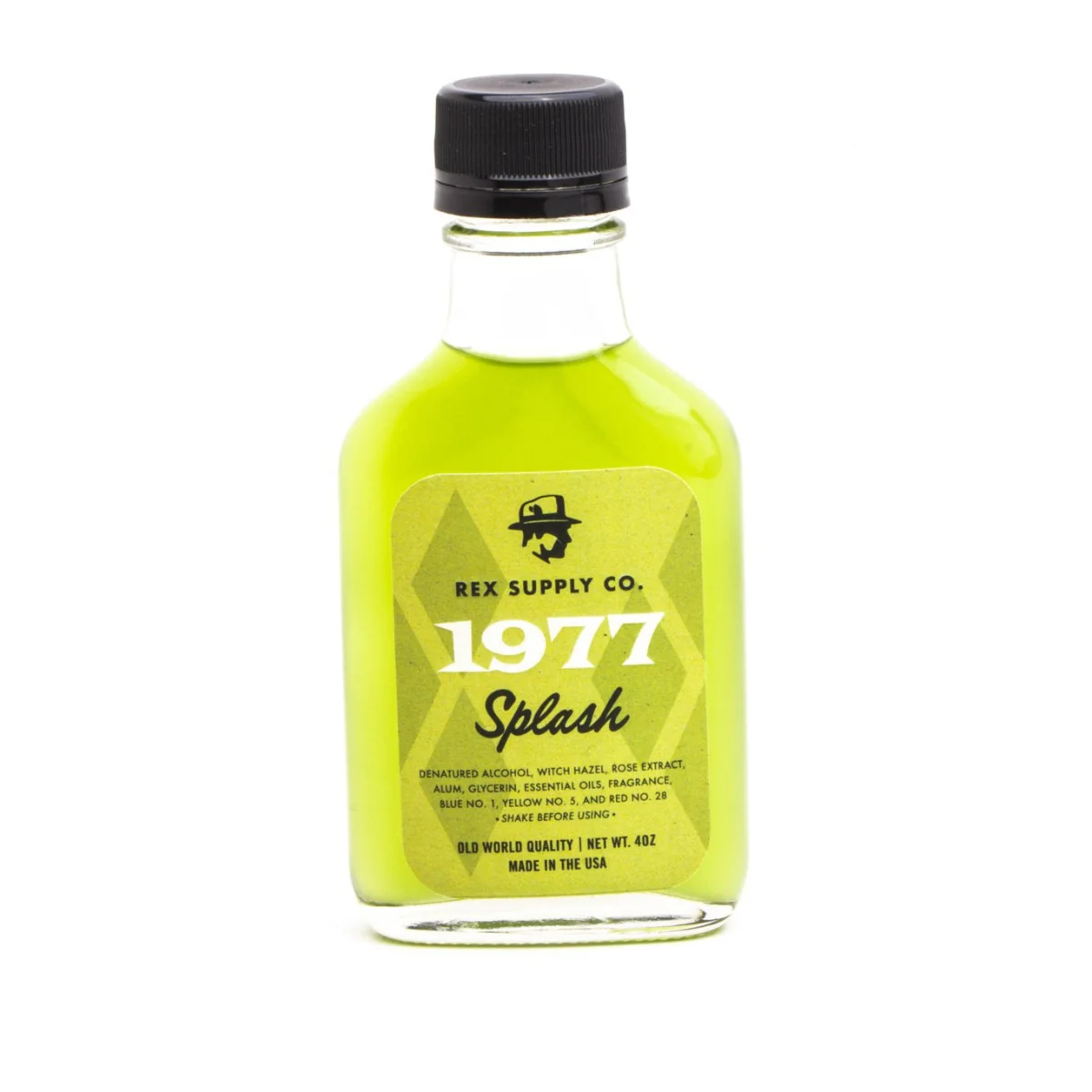 Rex Supply Co 1977 Old World Aftershave Splash 4oz