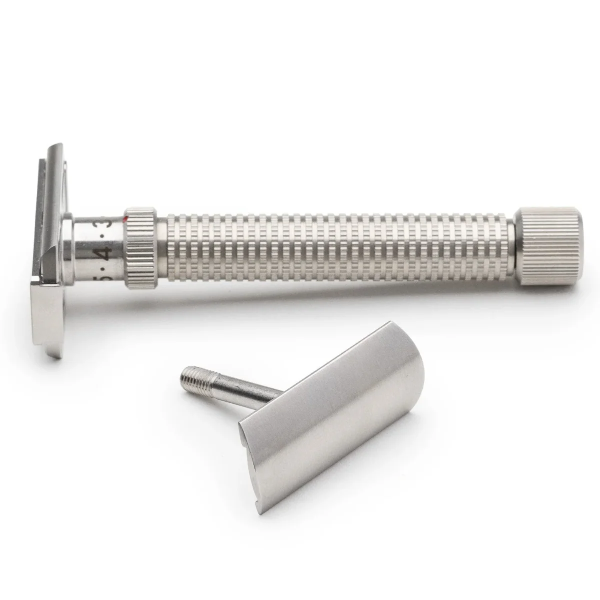 Rex Supply Co. Ambassador XL Adjustable Stainless Steel Double Edge Safety Razor - Image 4