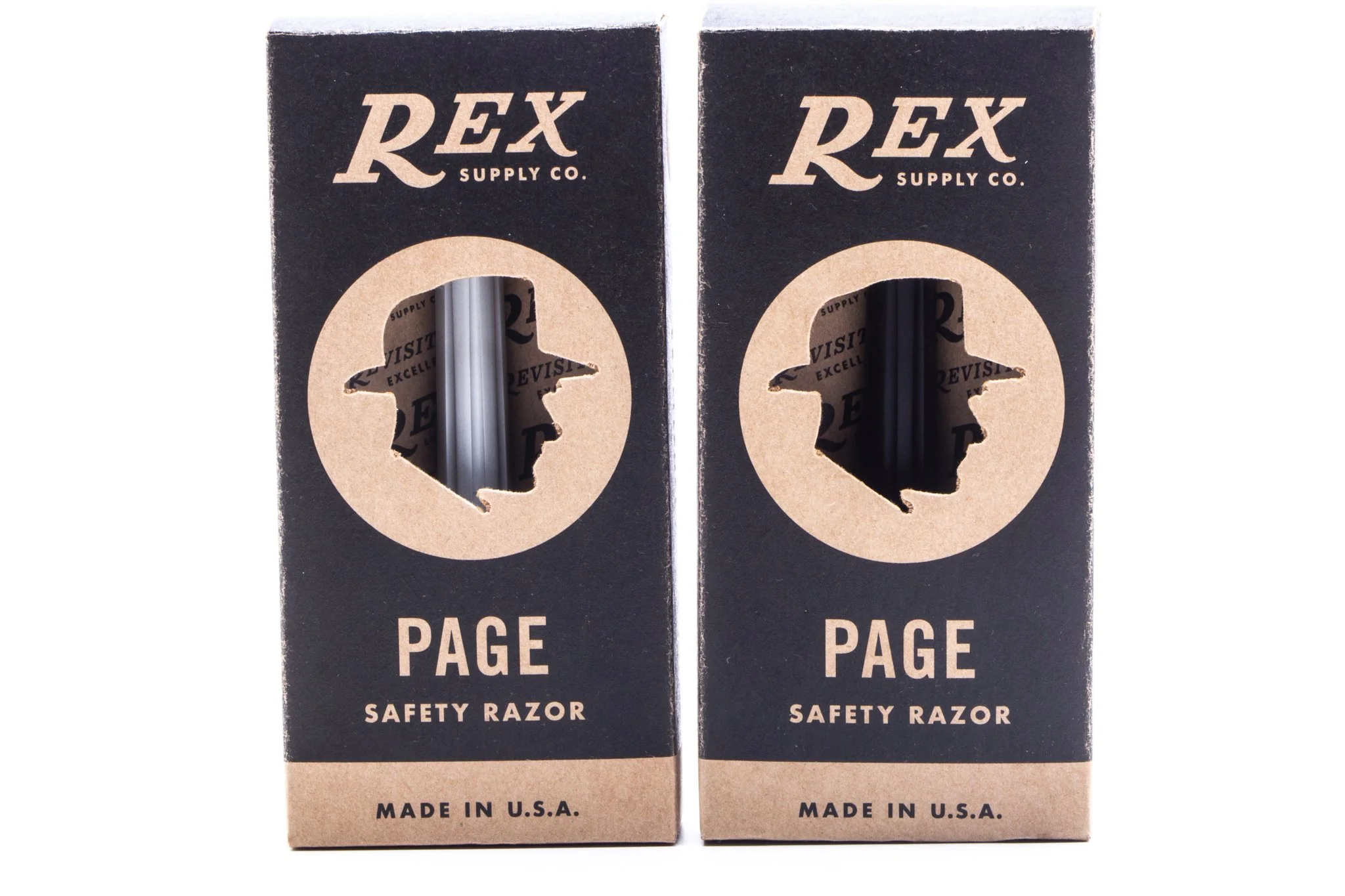 Rex Supply Co. Page Three Piece Aluminum Double Edge Safety Razor - Image 12