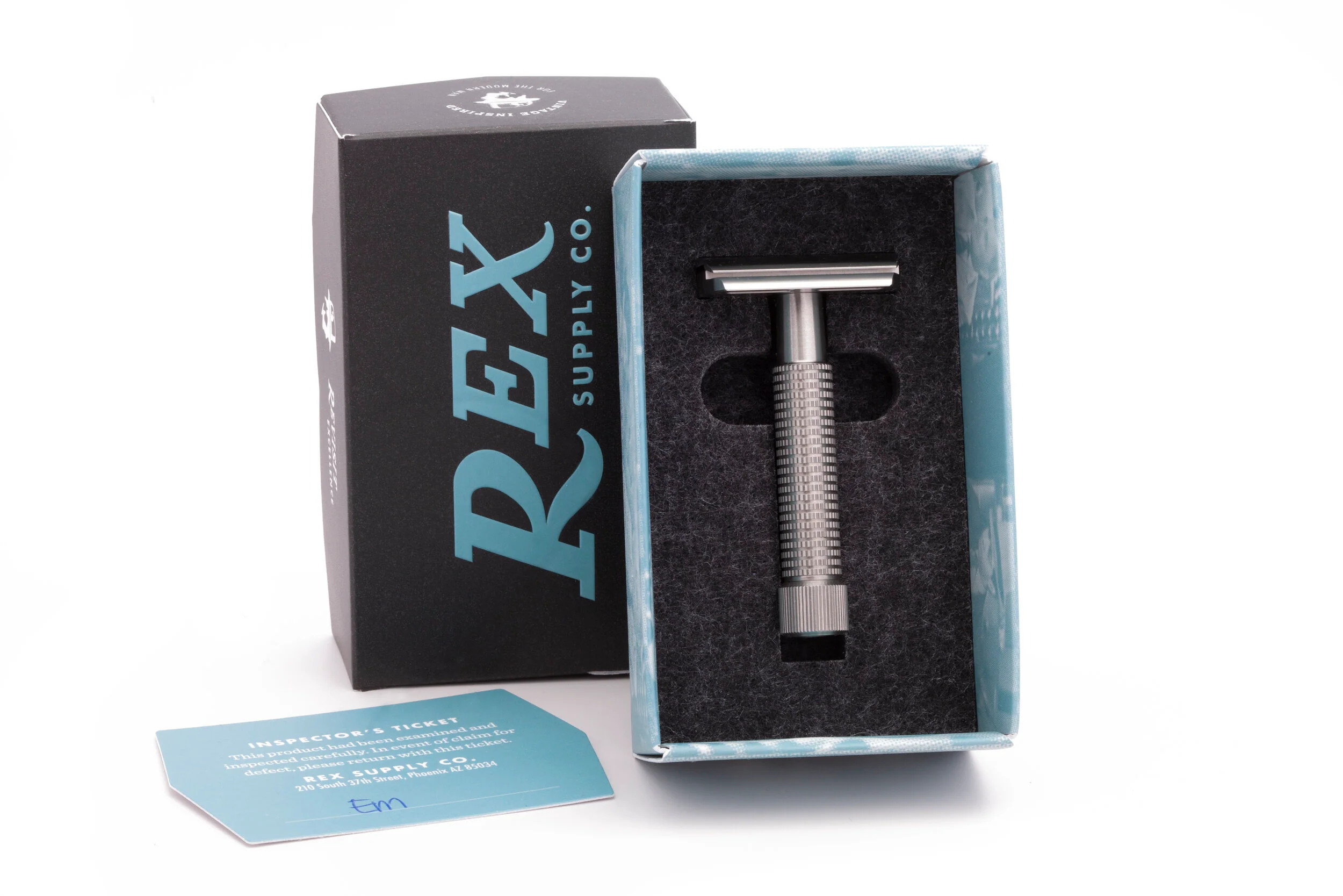Rex Supply Co. - Envoy - Stainless Steel Double Edge Safety Razor - Image 8