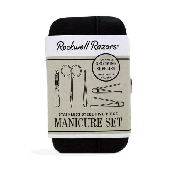 Rockwell Razors Stainless Steel 5 Piece Manicure Set