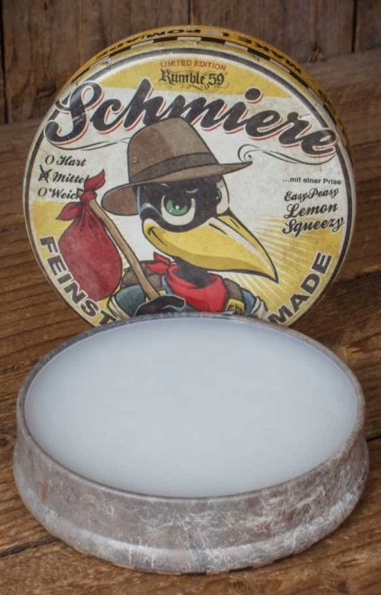 Rumble 59 Schmiere Pomade Lemon Special Edition Medium Hold 140ml - Image 2