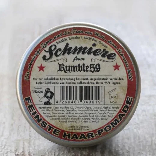 Rumble 59 Schmiere Pomade Ooby Dooby Light Hold Brilliance 140ml - Image 3