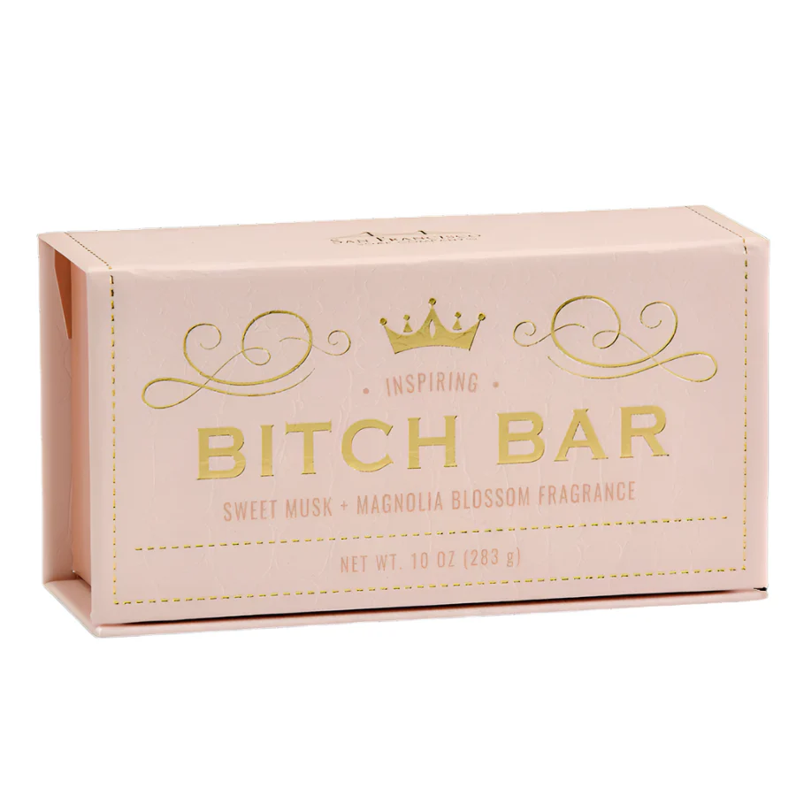 San Francisco Soap Company Bitch Bar Inspiring Sweet Musk & Magnolia Blossom 10oz