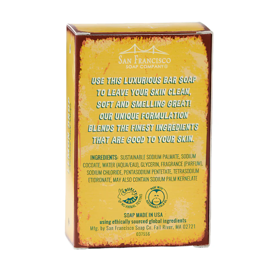 San Francisco Soap Company FOR HER Bar Soap Lemon Drop 10oz - Image 2