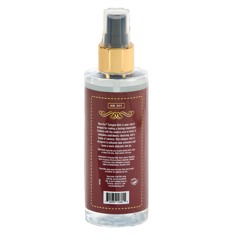 San Francisco Soap Company MAN BAR® Cologne Mist Exotic Musk & Sandalwood - Image 2