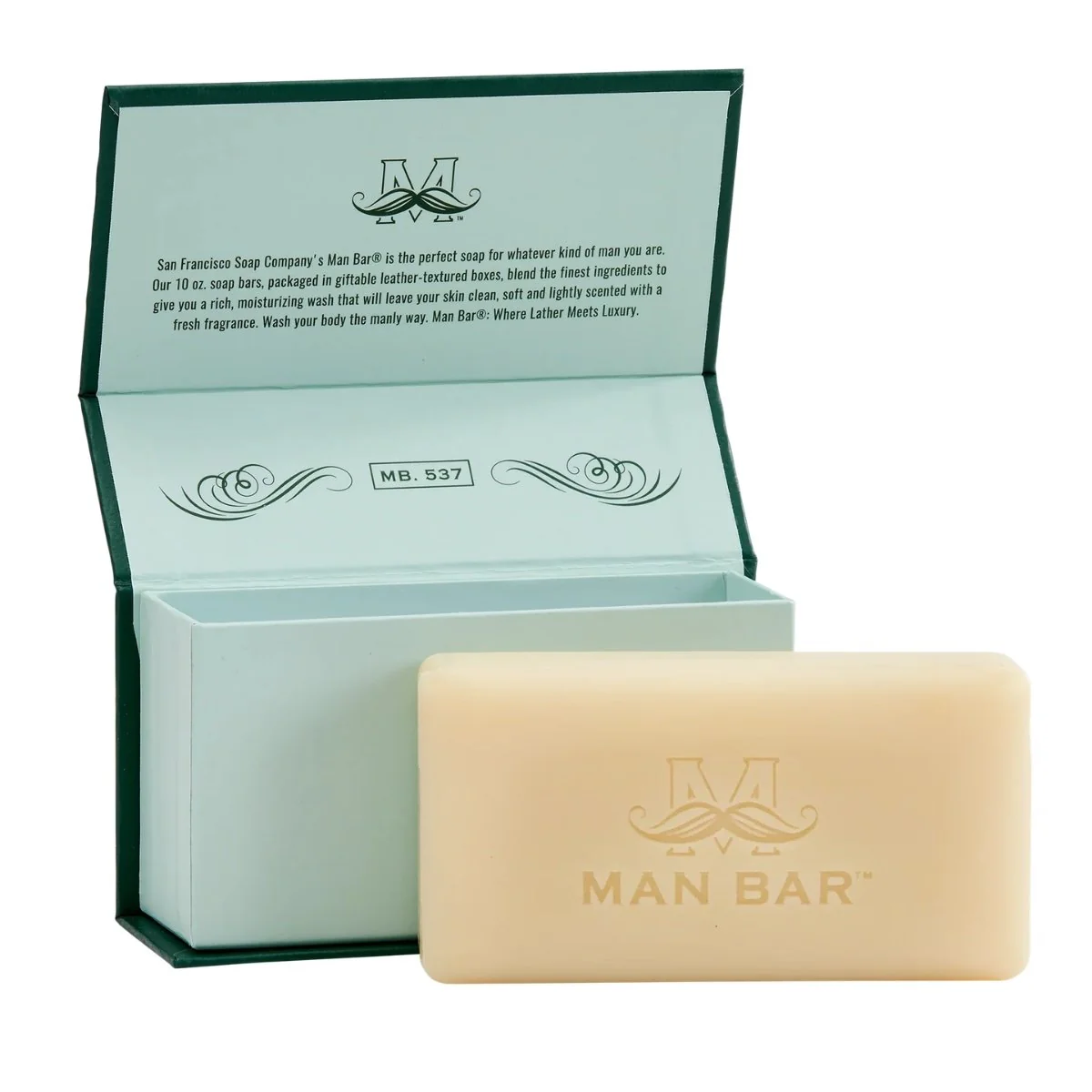 San Francisco Soap Company Man Bar® Hydrating Siberian Fir Bar Soap 10oz - Image 3