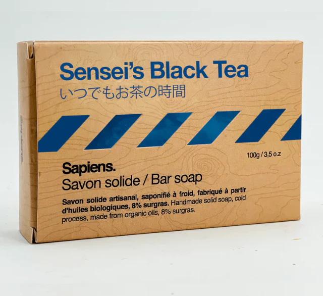 Sapiens - Sensei's Black Tea - Solid Soap 100g