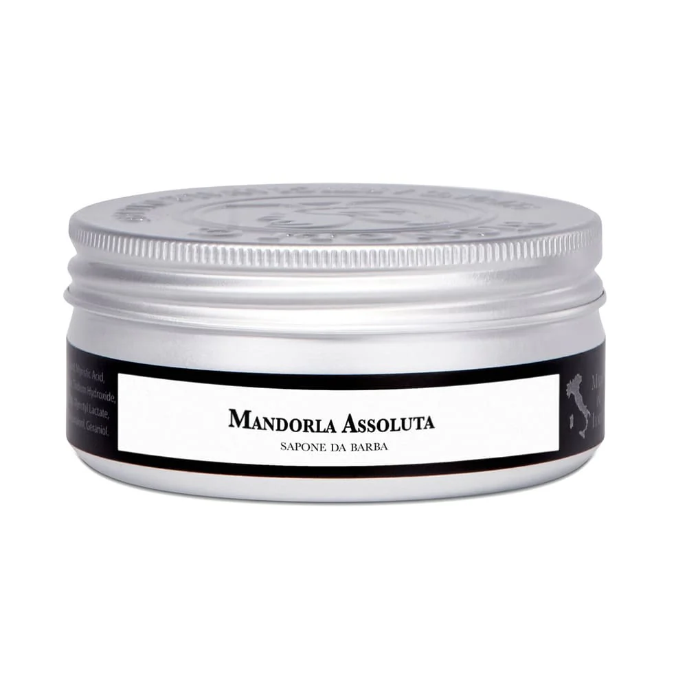 Saponificio Bignoli Almond Absolute Artisan Shaving Soap 175g - Image 2