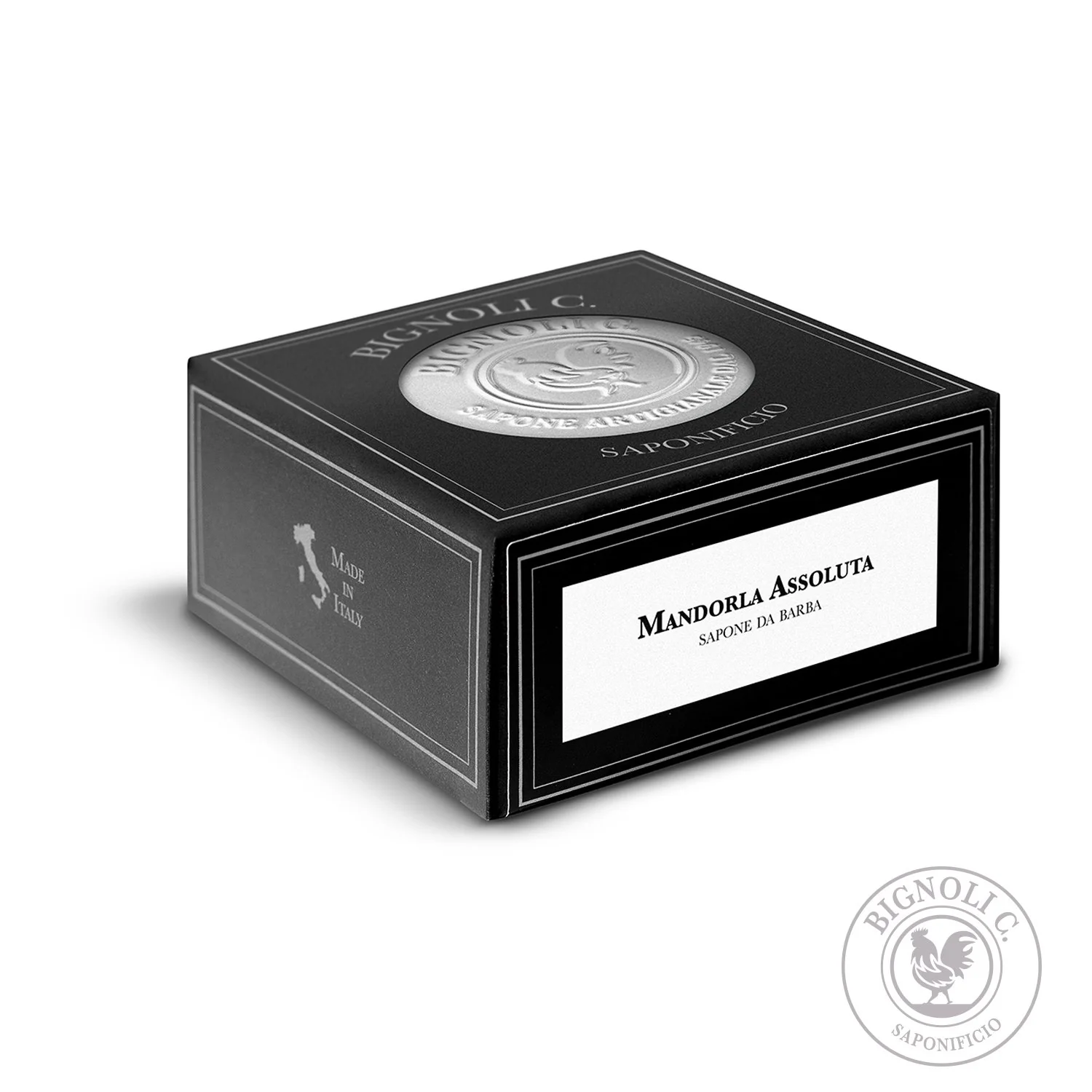 Saponificio Bignoli Almond Absolute Artisan Shaving Soap 175g - Image 3
