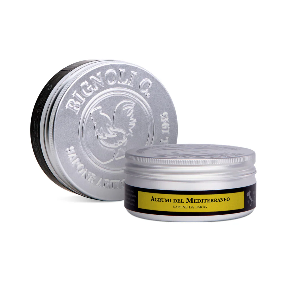 Saponificio Bignoli Mediterranean Citrus Artisan Shaving Soap 175g - Image 3