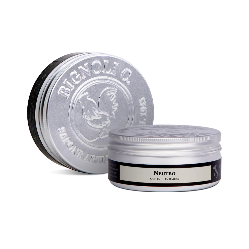 Saponificio Bignoli Neutral Artisan Shaving Soap 175g - Image 2