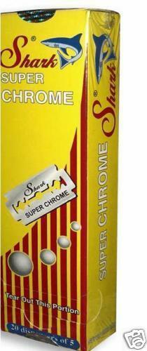Shark - Super Chrome Stainless Double Edge Razor Blades - Image 4