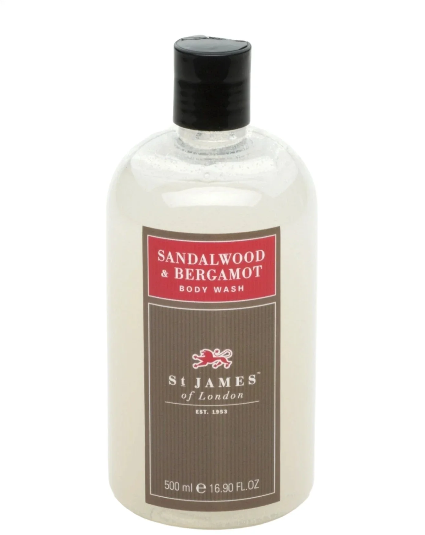 St. James of London - Sandalwood & Bergamot - Body Wash - 500ml
