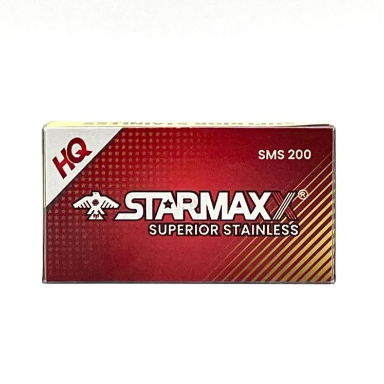 StarMaxx - Superior Stainless Double Edge Razor Blades - Pack of 5 Blades