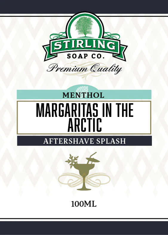 Stirling Soap Company Margaritas in the Arctic Aftershave Splash 100ml - Image 2