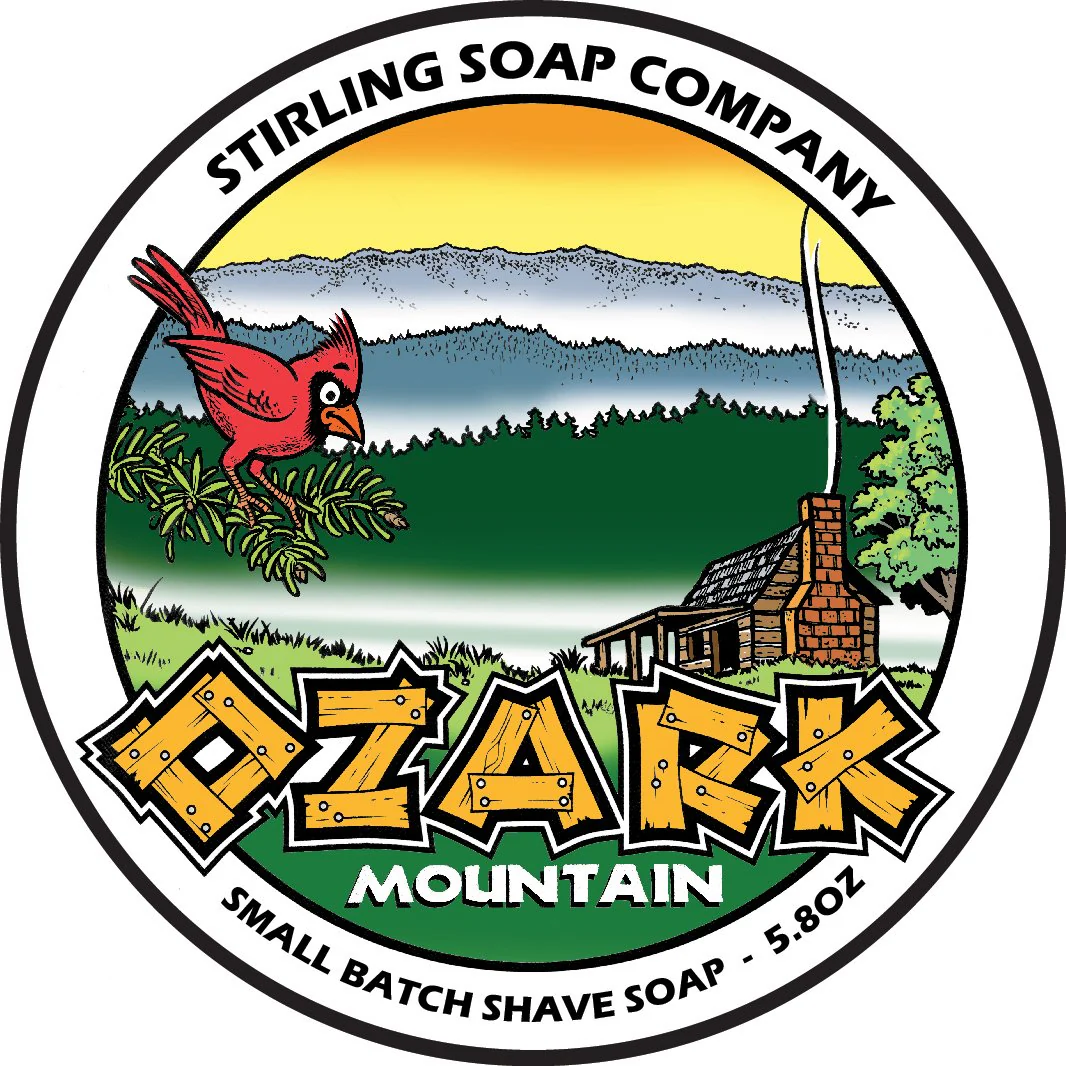 Stirling Soap Company Ozark Mountain Shave Soap 5.8oz - Image 2