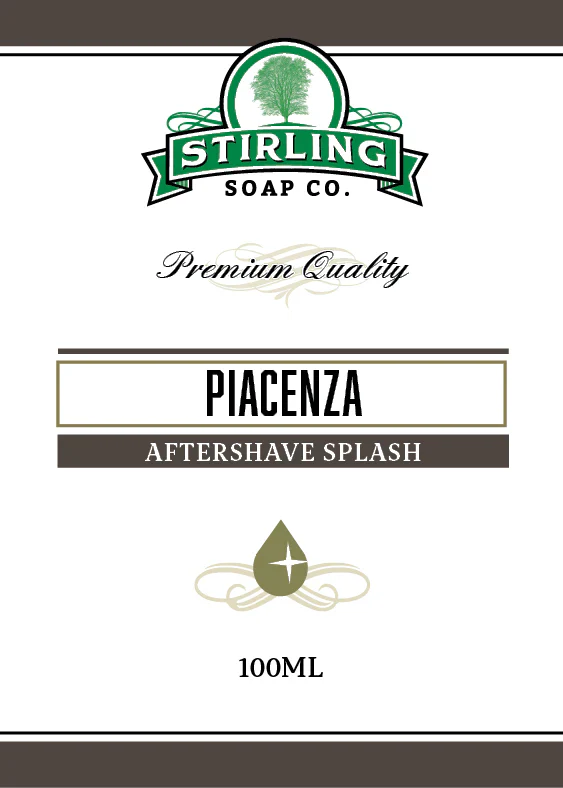 Stirling Soap Company Piacenza Aftershave Splash 100ml - Image 2