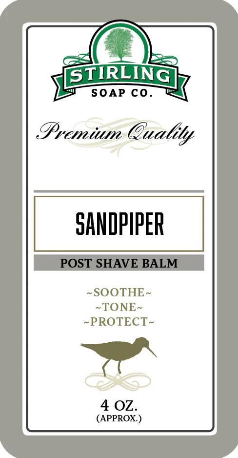 Stirling Soap Company Sandpiper Post-Shave Balm 4oz - Image 2