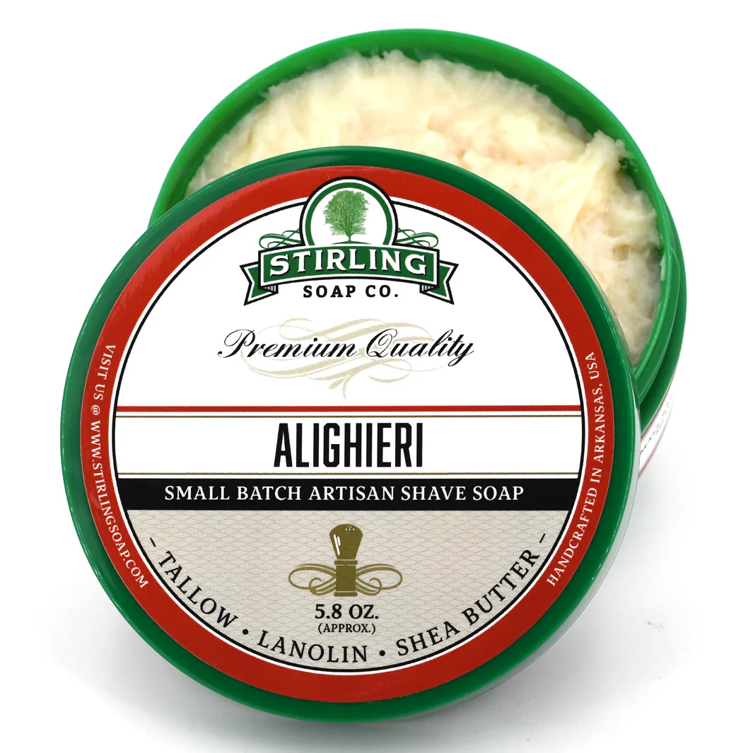 Stirling Soap Company Alighieri Shave Soap 5.8oz