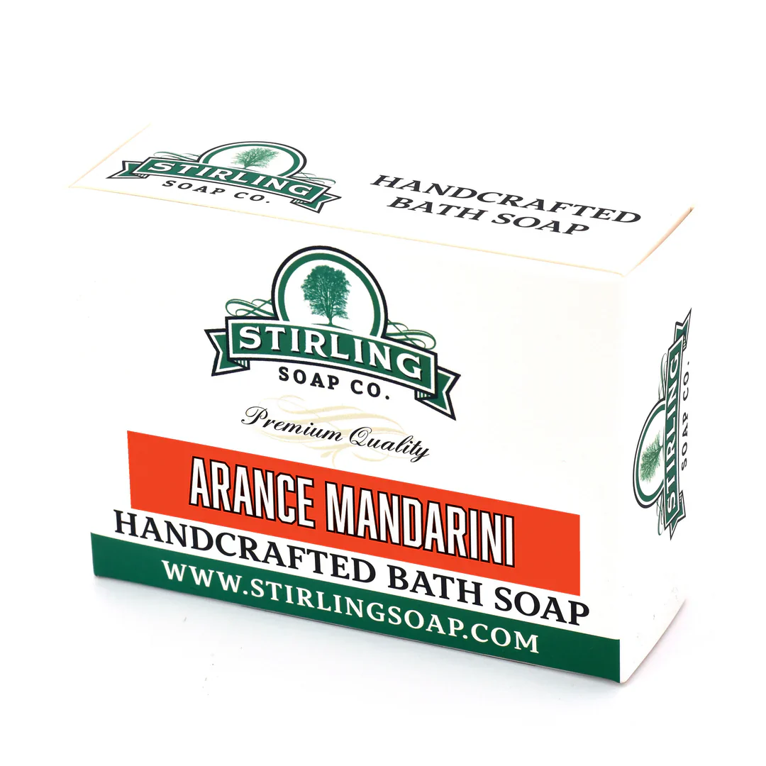Stirling Soap Company Arance Mandarini Bath Soap 5.5oz