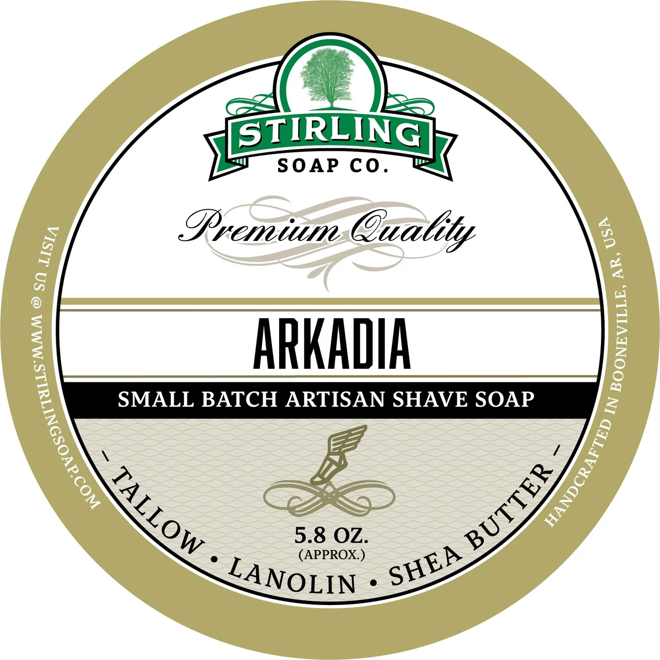 Stirling Soap Company Arkadia Shave Soap 5.8oz - Image 2