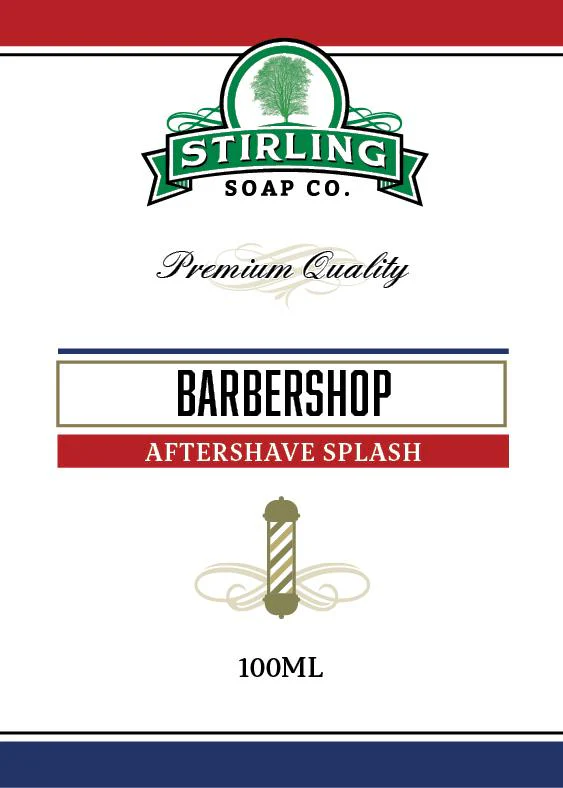 Stirling Soap Company Barbershop Aftershave Splash 100ml - Image 2