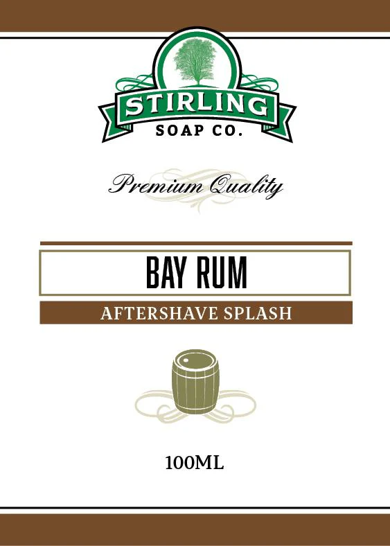 Stirling Soap Company Bay Rum Aftershave Splash 100ml - Image 2