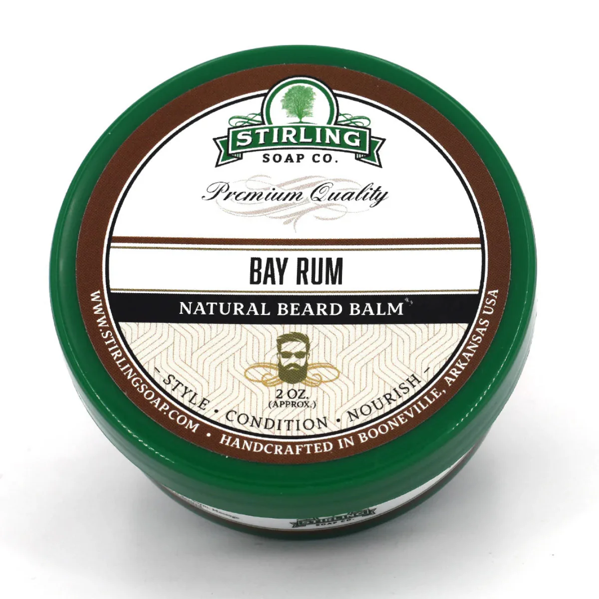 Stirling Soap Company Bay Rum Beard Balm 2oz