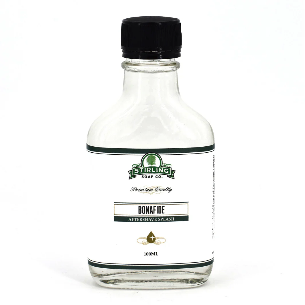 Stirling Soap Company Bonafide Aftershave Splash 100ml