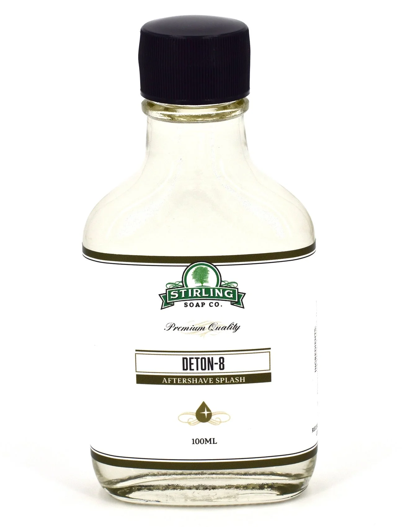 Stirling Soap Company Deton-8 Aftershave Splash 100ml - Image 2
