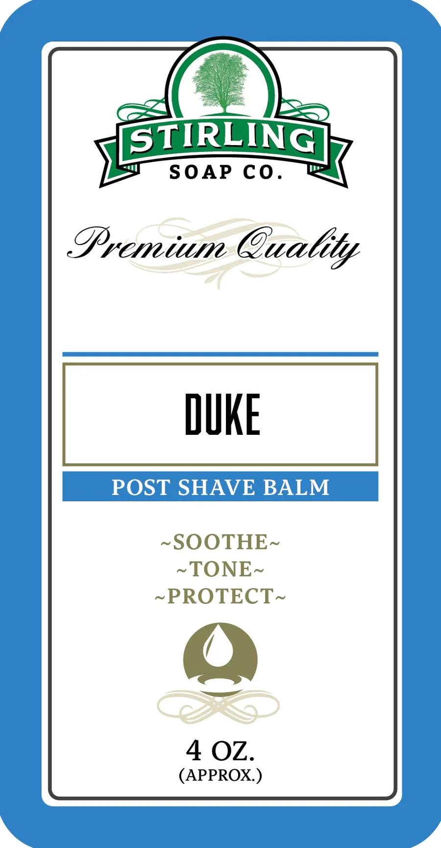 Stirling Soap Company Duke Post-Shave Balm 4oz - Image 2