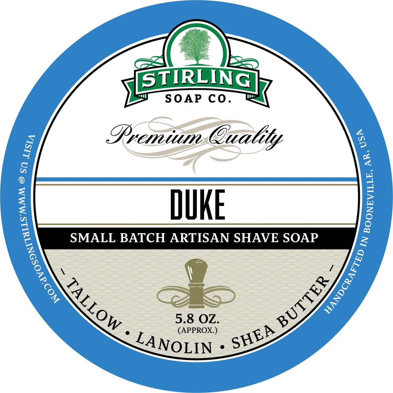Stirling Soap Company Duke Shave Soap 5.8oz - Image 3