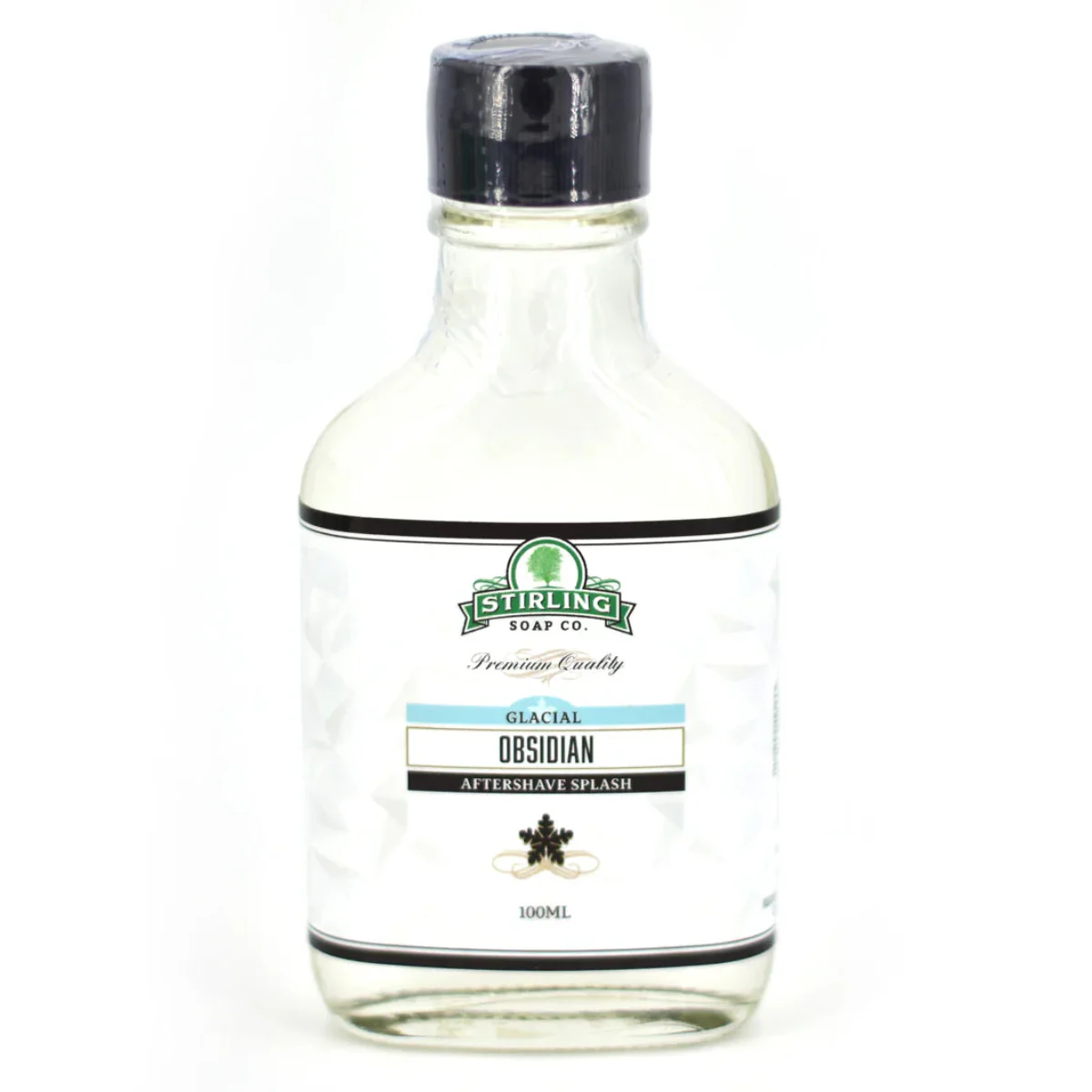 Stirling Soap Company Glacial Obsidian Aftershave Splash 100ml