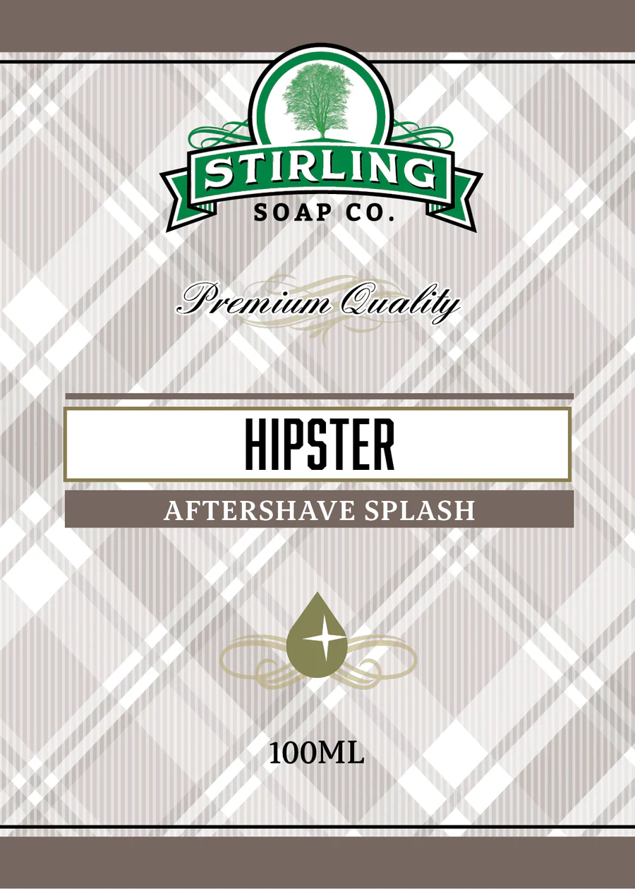 Stirling Soap Company - Hipster - Aftershave Splash - 100ml