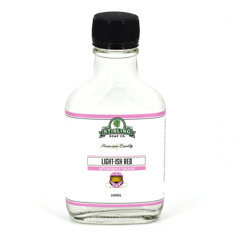 Stirling Soap Company Light-ish Red Aftershave Splash 100ml