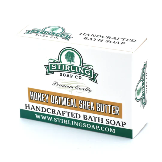 Stirling Soap Company Honey Oatmeal Shea Butter Bath Soap 5.5oz