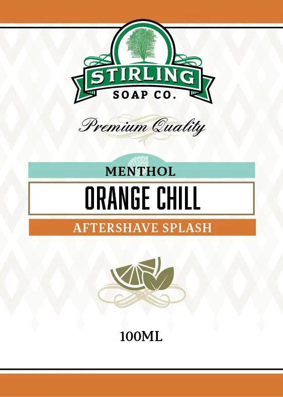 Stirling Soap Company Orange Chill Aftershave Splash 100ml - Image 2