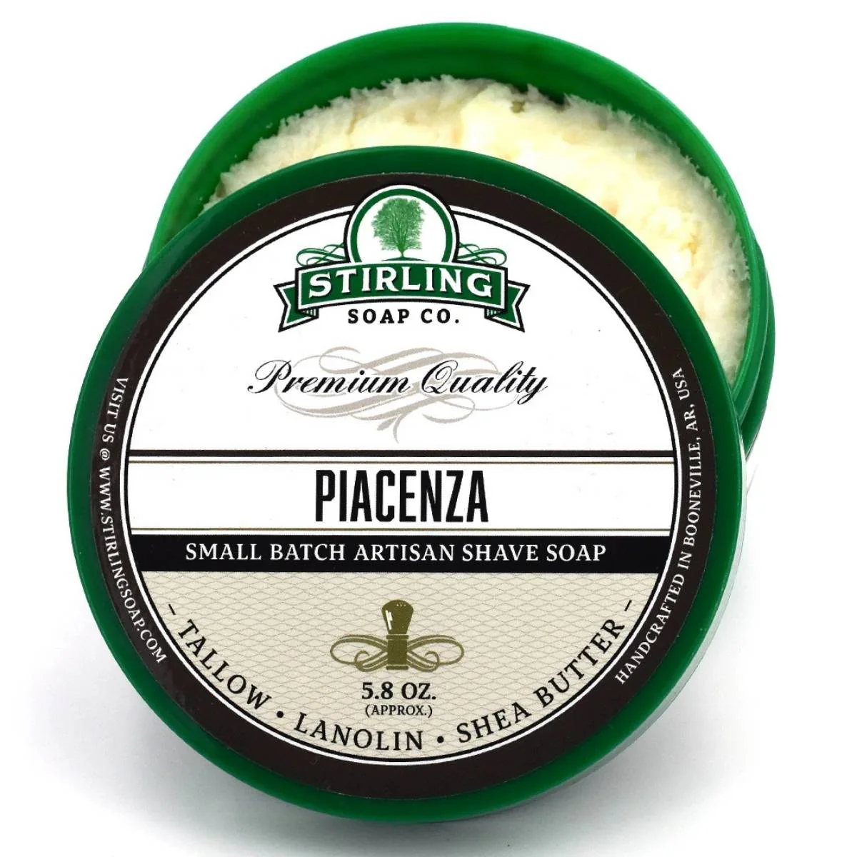 Stirling Soap Company Piacenza Shave Soap 5.8oz