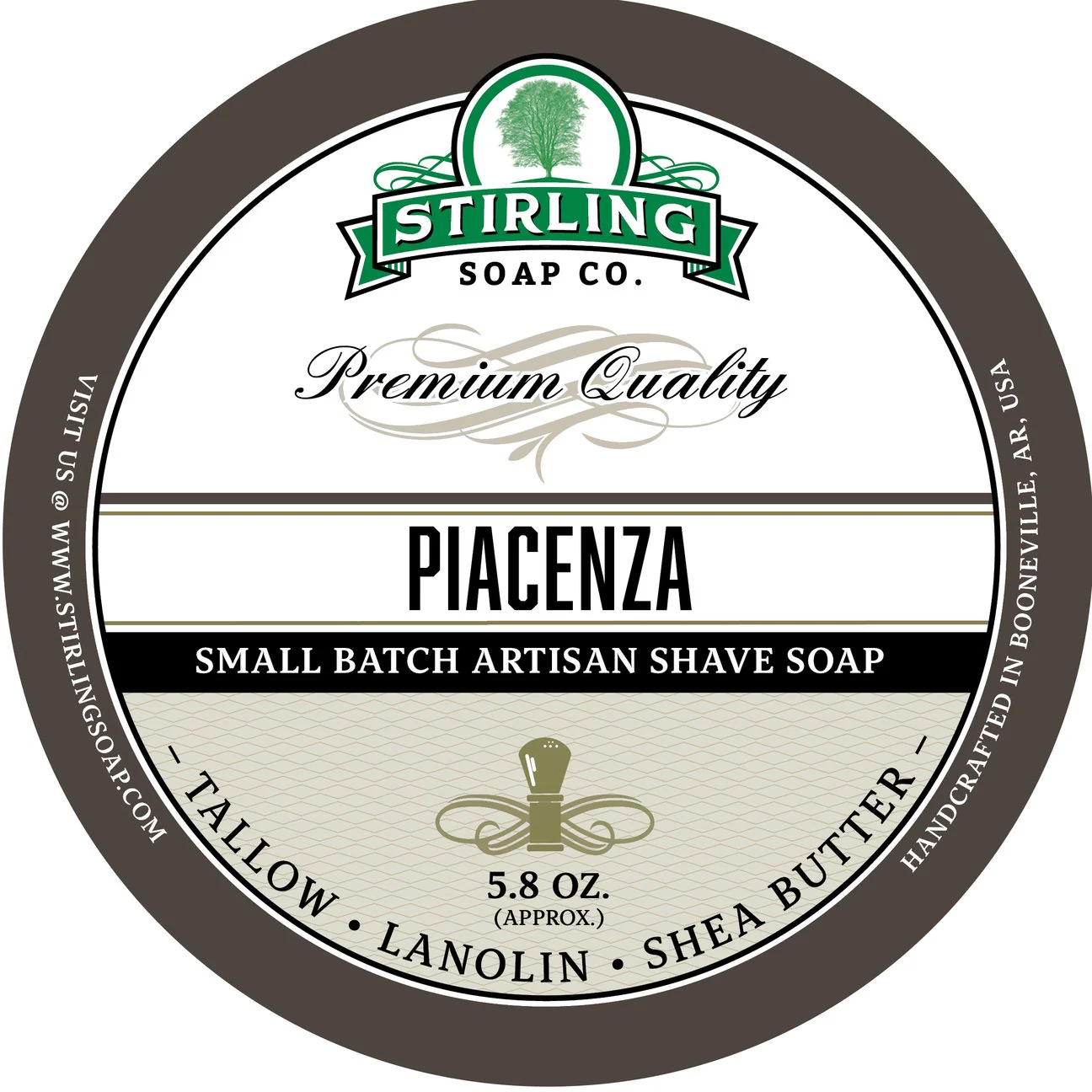 Stirling Soap Company Piacenza Shave Soap 5.8oz - Image 2
