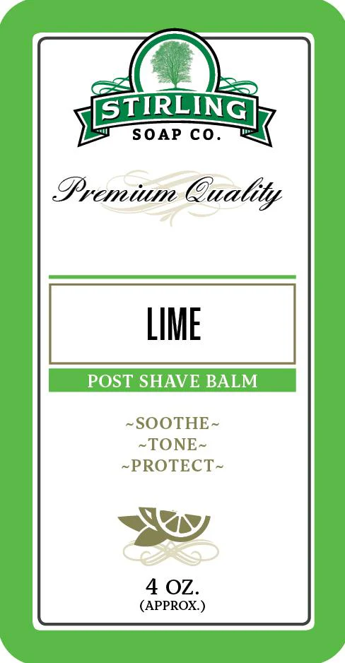 Stirling Soap Company - Lime - Post-Shave Balm - 4oz - Image 2