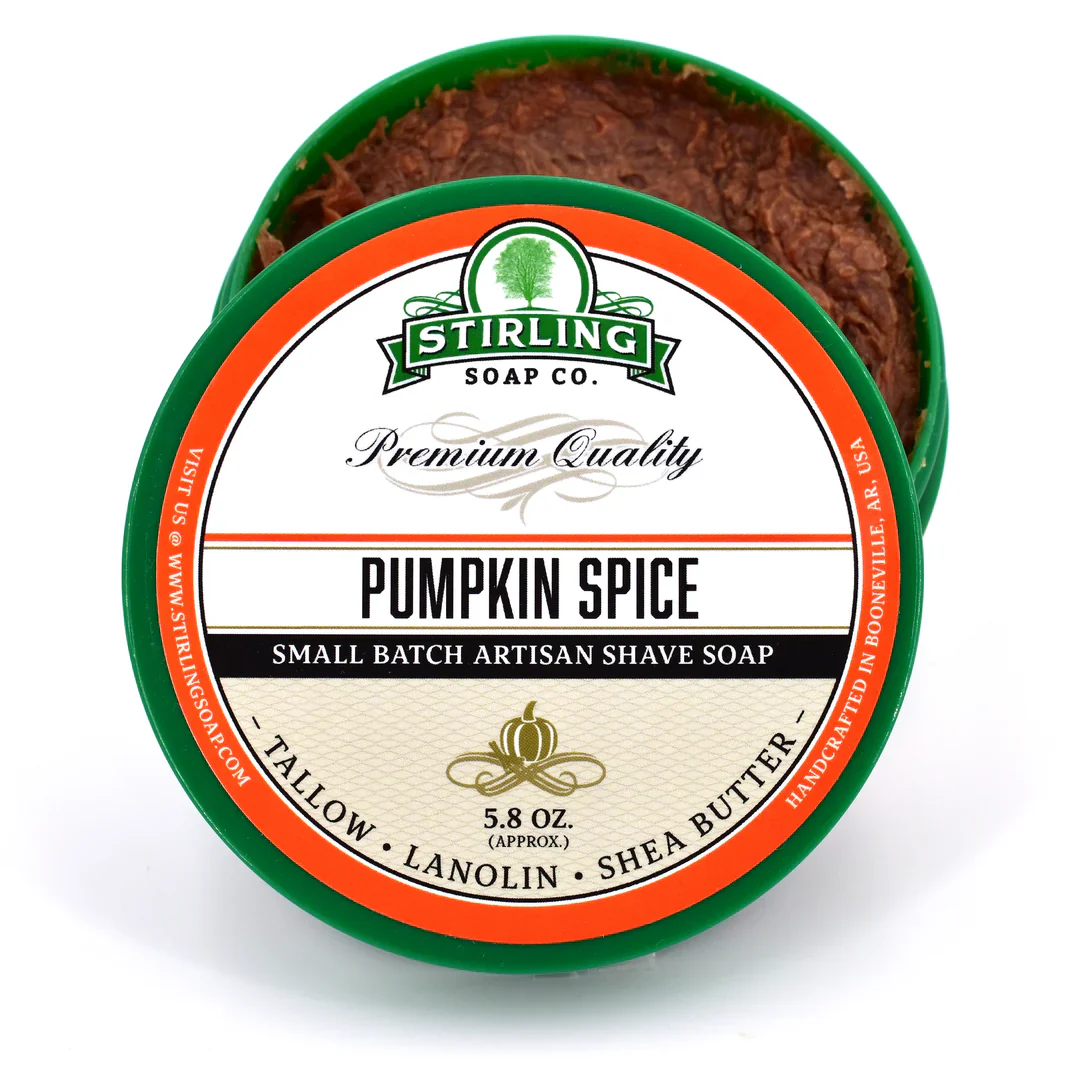 Stirling Soap Company Pumpkin Spice Shave Soap 5.8oz