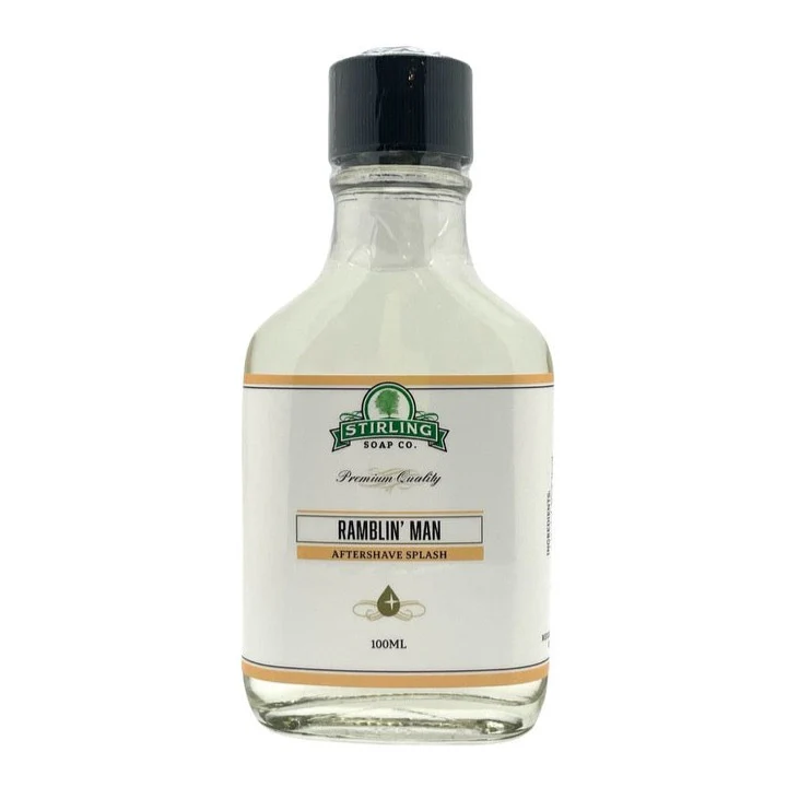 Stirling Soap Company Ramblin’ Man Aftershave Splash 100ml