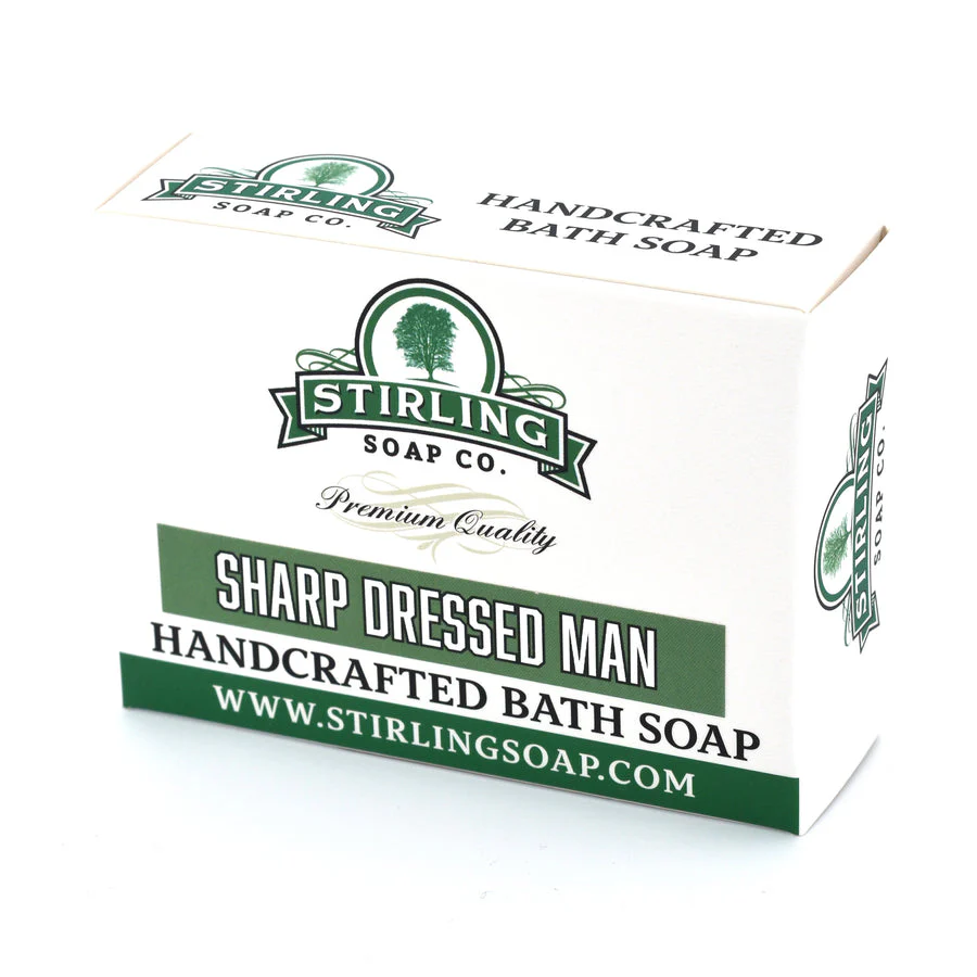 Stirling Soap Company Sharp Dressed Man Bath Soap 5.5oz