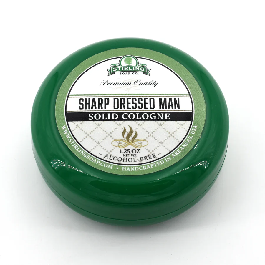 Stirling Soap Company Sharp Dressed Man Solid Cologne 1.25