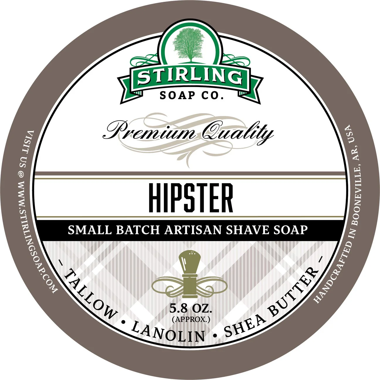Stirling Soap Company - Hipster - Shave Soap - 5.8oz - Image 2